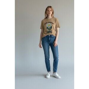 Girls T-Shirt Size XS Grow Your Soul Tan Free State Tee Short Sleeve Graphic